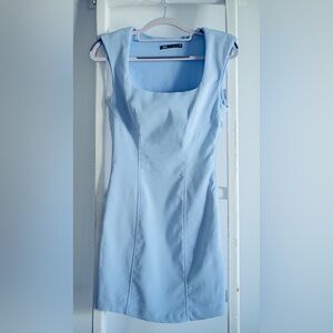 Zara baby blue dress (new condition)
